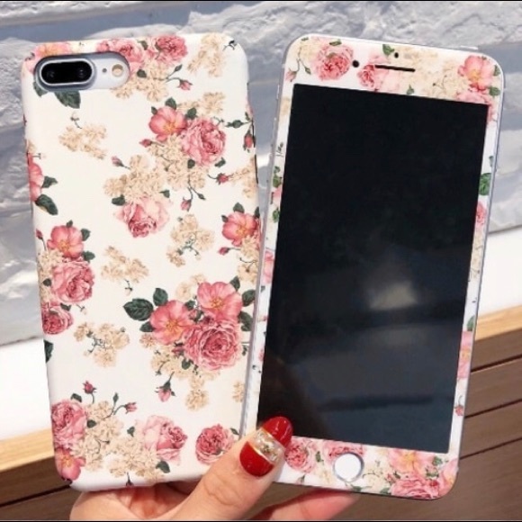 🌸 Pretty Flowers iphone phone case 360 protect🌸 - Picture 1 of 7